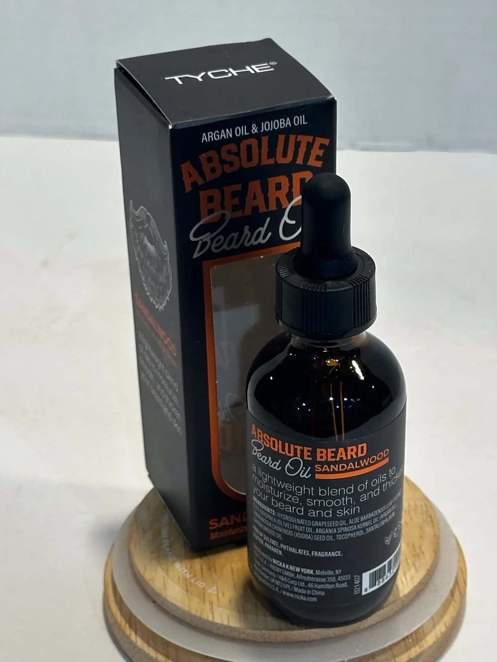 Tyche Absolute Beard Oil Sandalwood -Size 2fl oz.